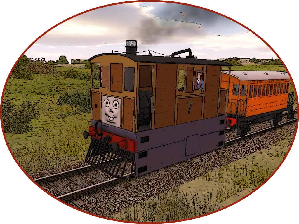 Railway Series Portraits - Toby by wildnorwester on DeviantArt