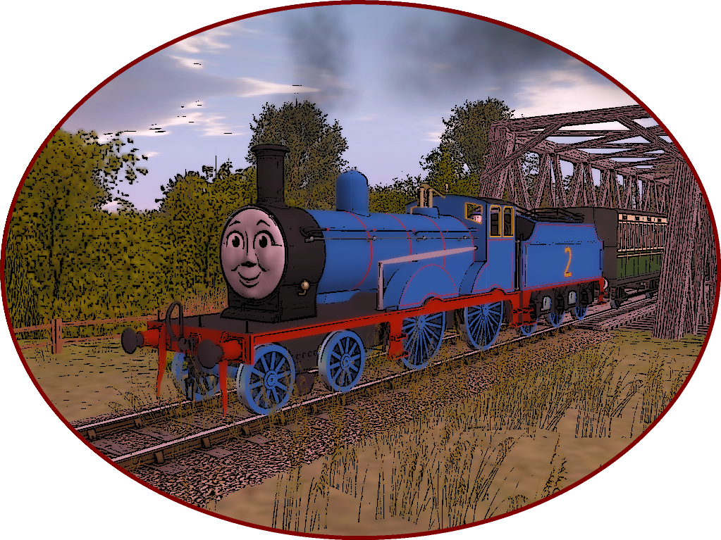 Railway Series Portraits - Edward by wildnorwester on DeviantArt