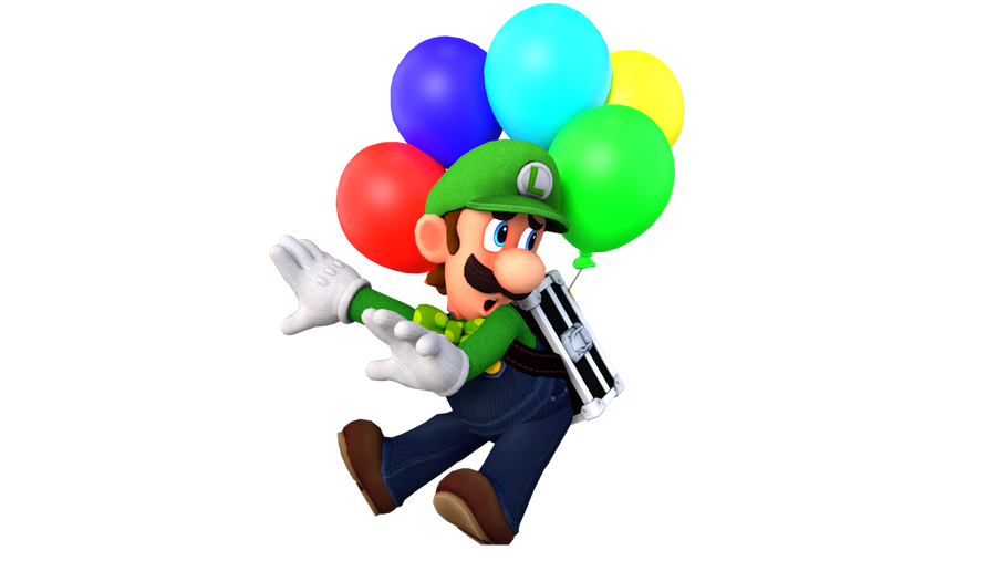 Maak plaats veronderstellen toetje Balloon World Luigi (SSBU) by SuperMario322 on DeviantArt