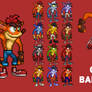 SSF2 Crash Bandicoot (Crash 4 Design)