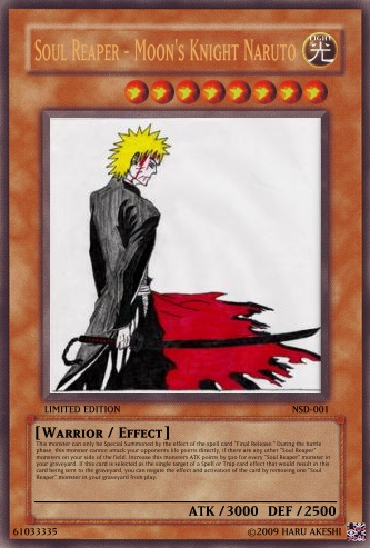 yugioh naruto cards SLR Black Yu gi oh naruto |