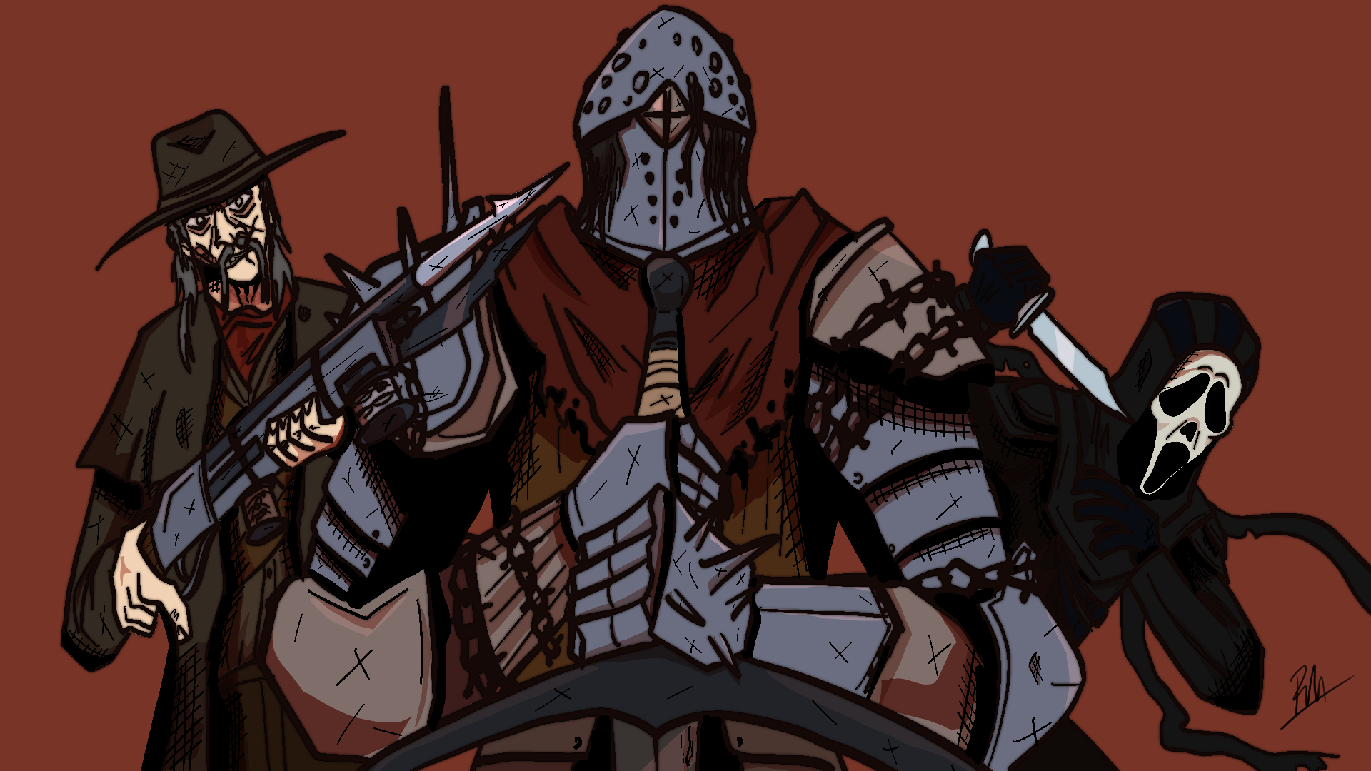 Dead by Daylight fan art by SherlockBatmanHolmes on DeviantArt