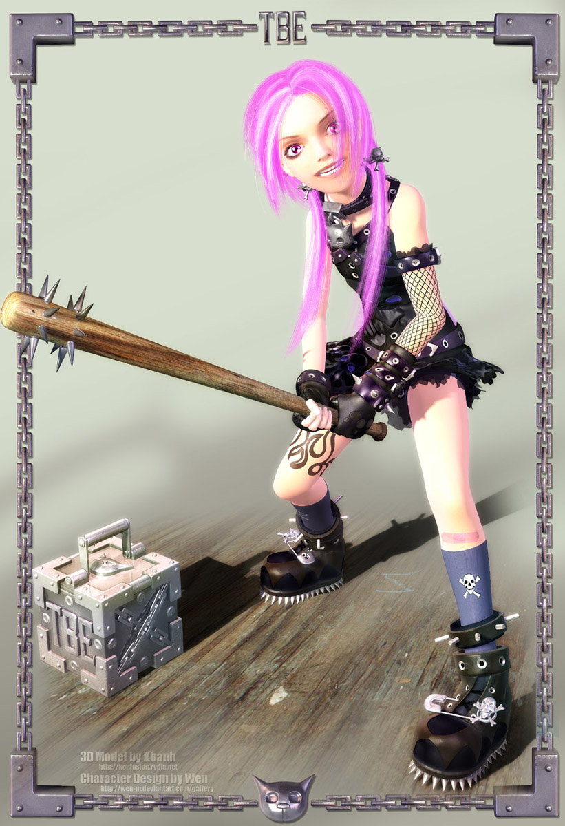 Liliha 3D with Bat