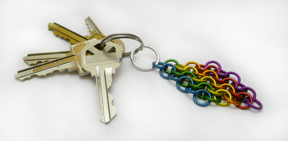 4in1 Rainbow Keychain