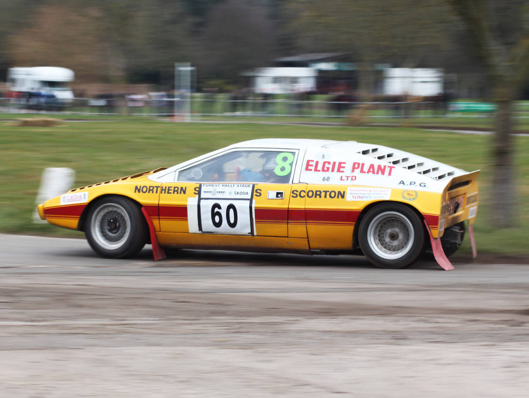 Lotus Rally 2001 Race retro Lotus Esprit rally car by bartman668 on DeviantArt