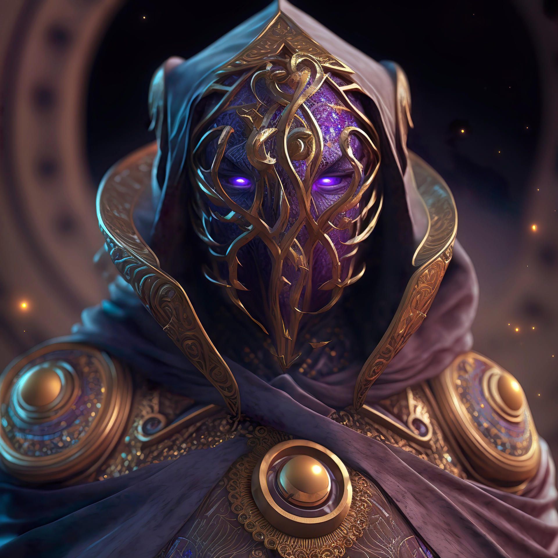 Masked Elemental by PinkysMusing on DeviantArt