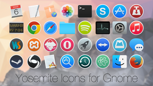 Yosemite Icons for Linux
