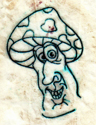 Mushroom Tattoo by jag-uitartist on DeviantArt