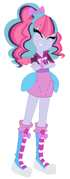 Sonata Dusk and Pinkie Pie Fusion