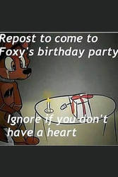 Foxy's Birthday