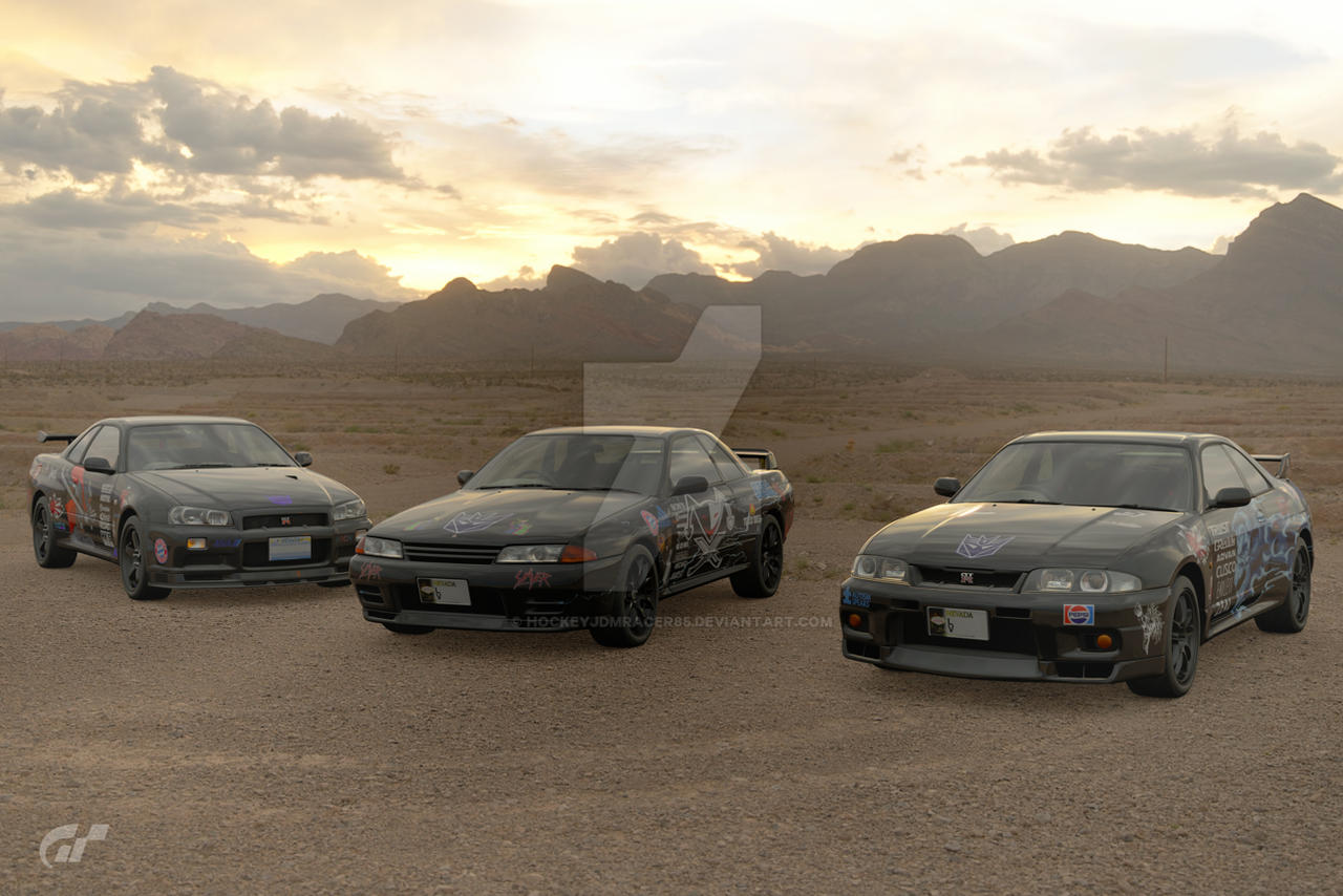R32, R33 and R34 by HockeyJDMRacer85 on DeviantArt