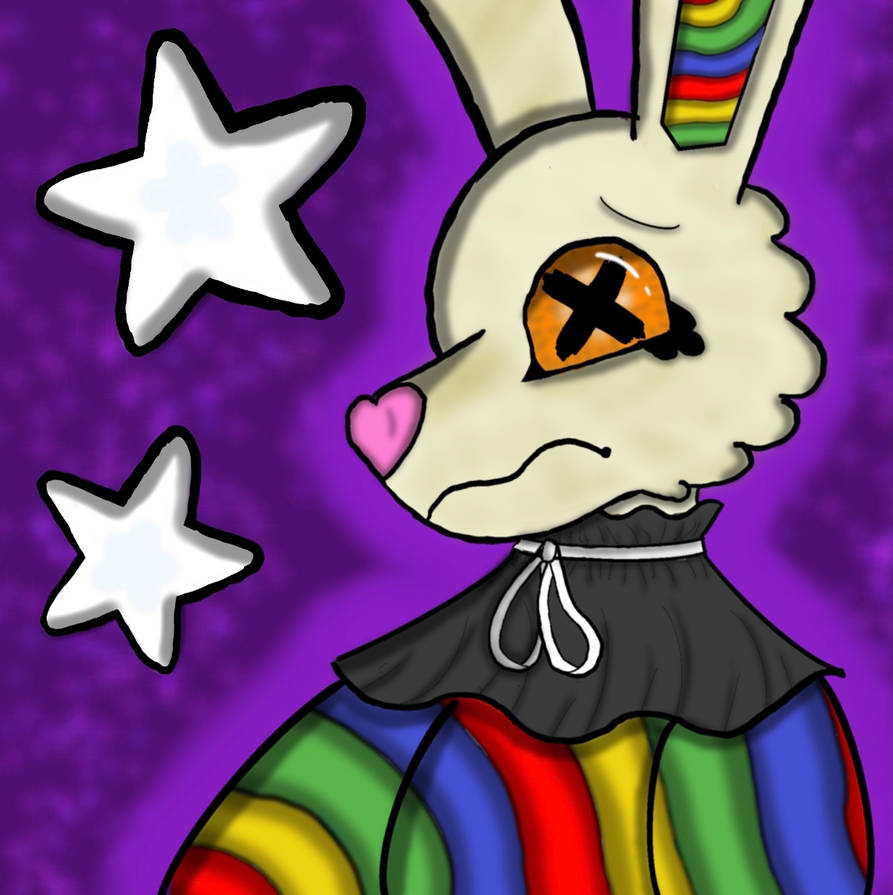 Weirdcore bunny-rabbit by monarchofthegaymoths on DeviantArt