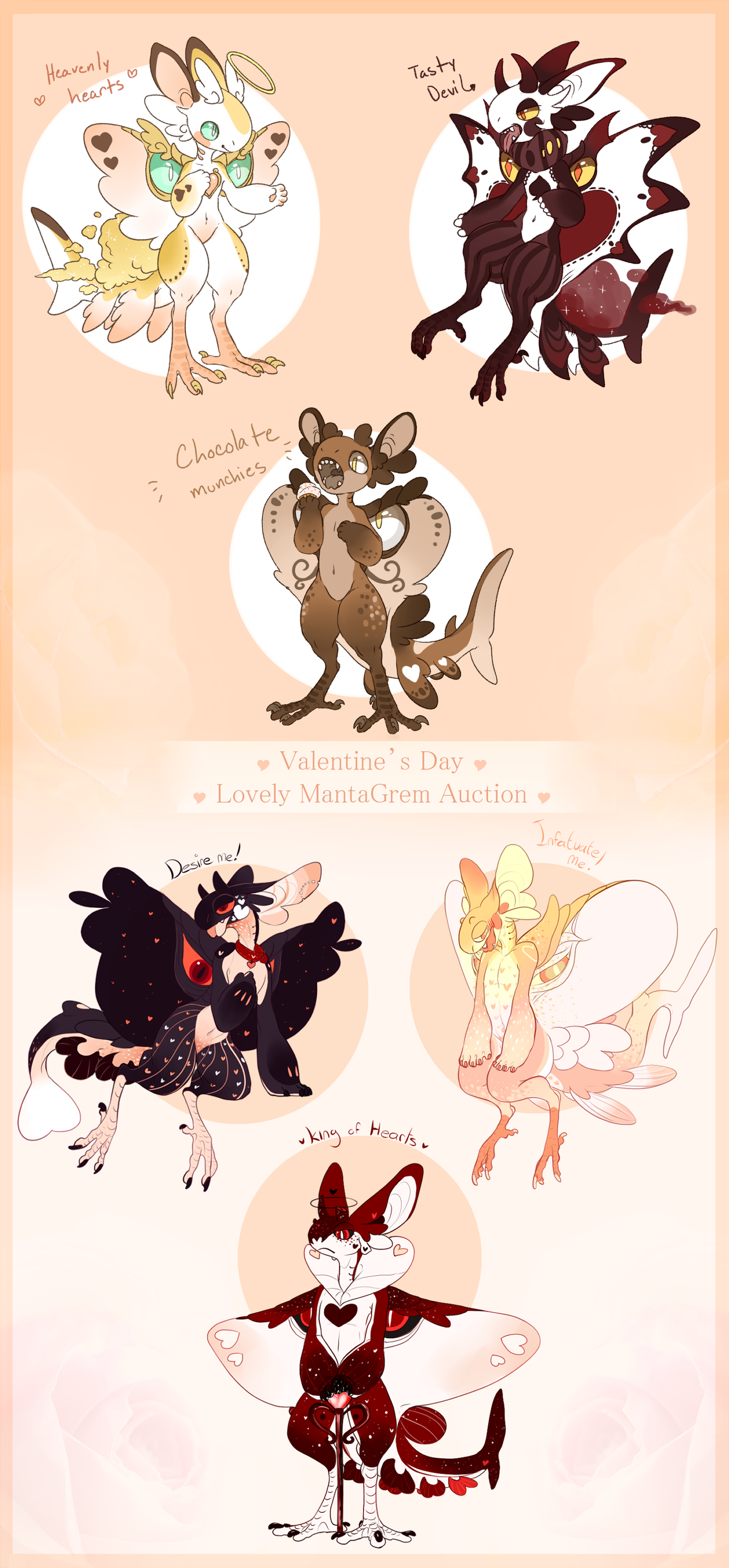 MantaGrem Valentine's Day Auction (CLOSED)