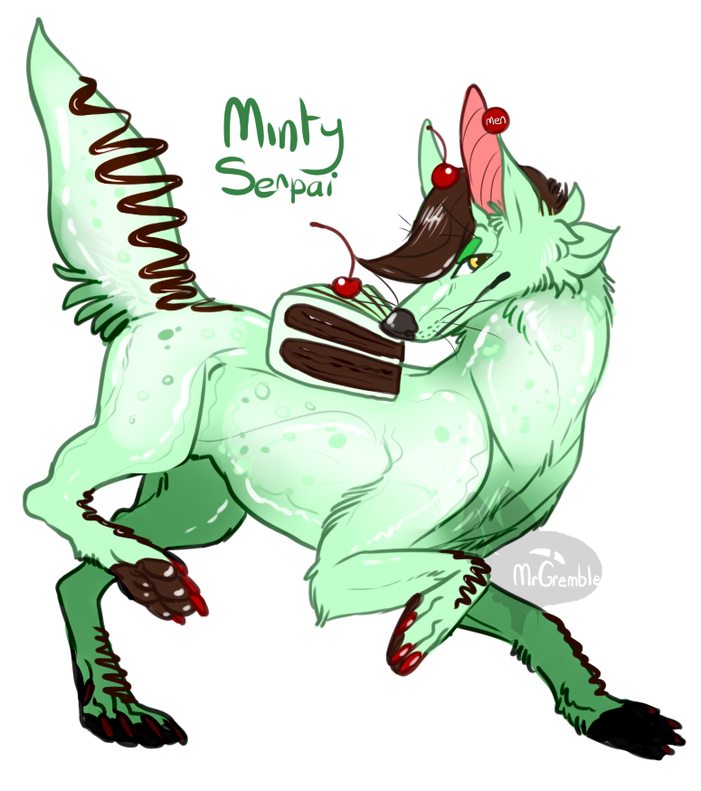 CAKEPUP: MINTY SENPAI