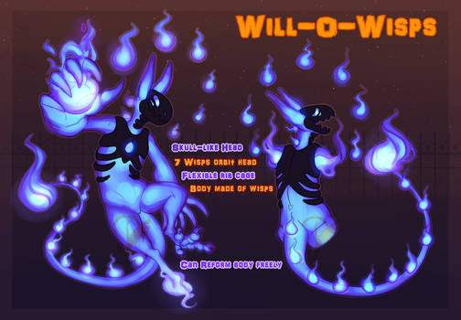 Will-o-Wisps Halloween AUCTION (CLOSED)