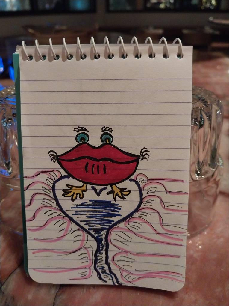 The Notepad Drawings by SunakoKotoko on DeviantArt