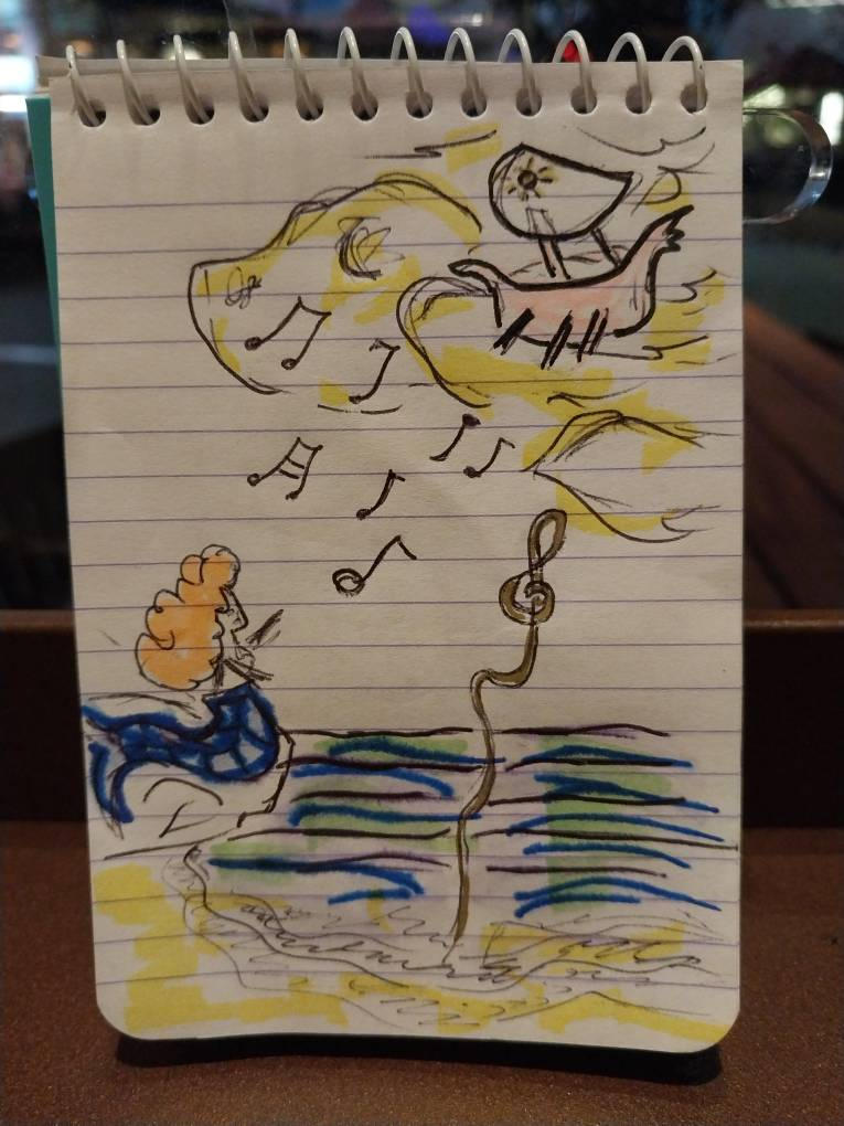 The Notepad Drawings by SunakoKotoko on DeviantArt