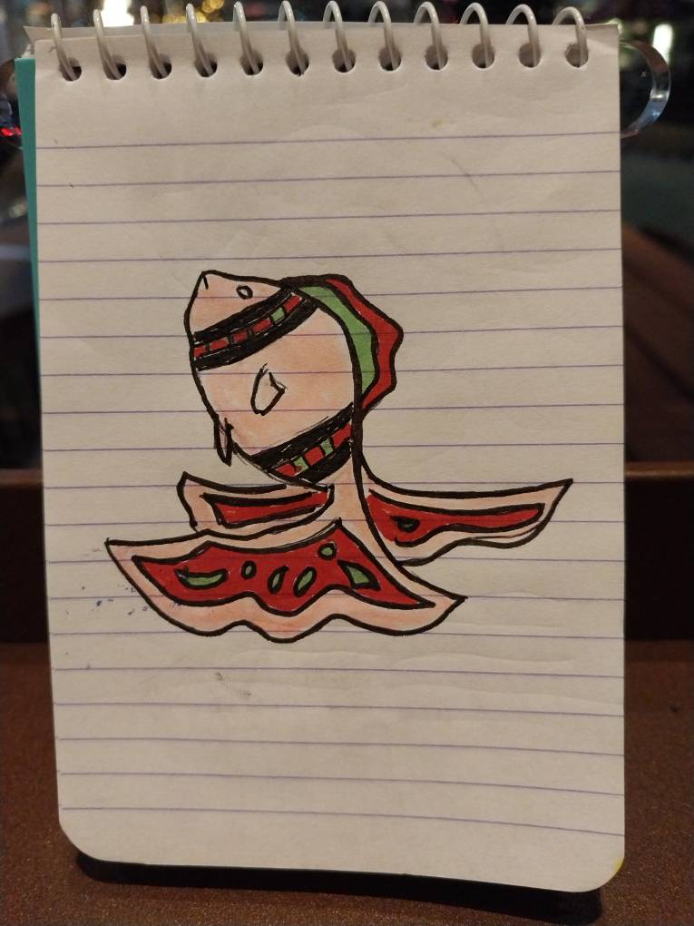 The Notepad Drawings by SunakoKotoko on DeviantArt