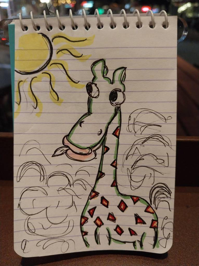 The Notepad Drawings by SunakoKotoko on DeviantArt