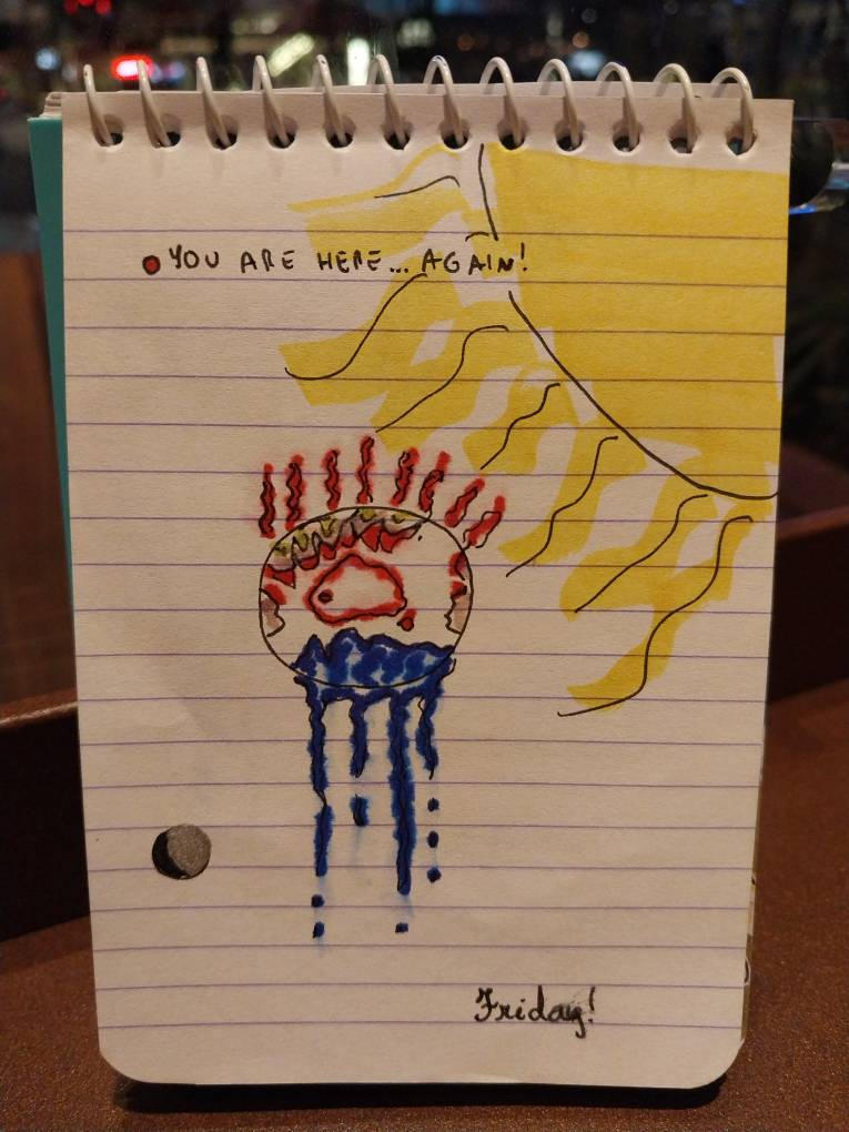 The Notepad Drawings by SunakoKotoko on DeviantArt