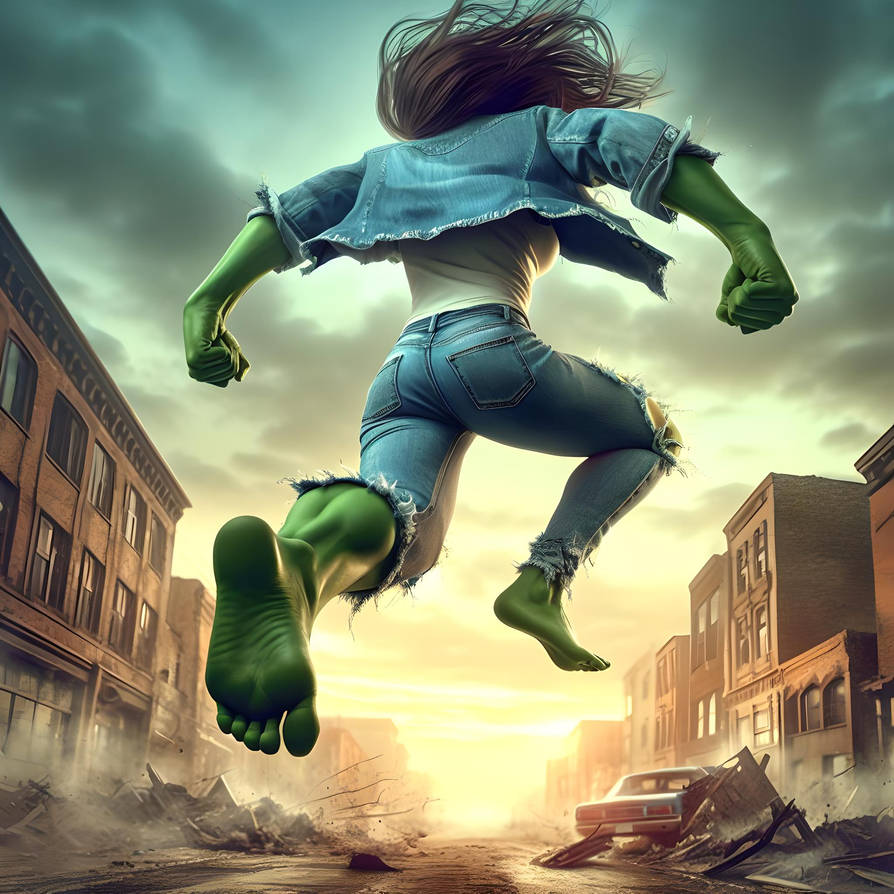 She Hulk Feet By Dalbrad On DeviantArt she-hulk-feet-by-dalbrad-on-deviantart