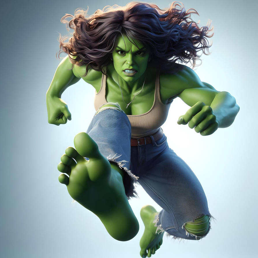 She Hulk Feet By Dalbrad On DeviantArt she-hulk-feet-by-dalbrad-on-deviantart