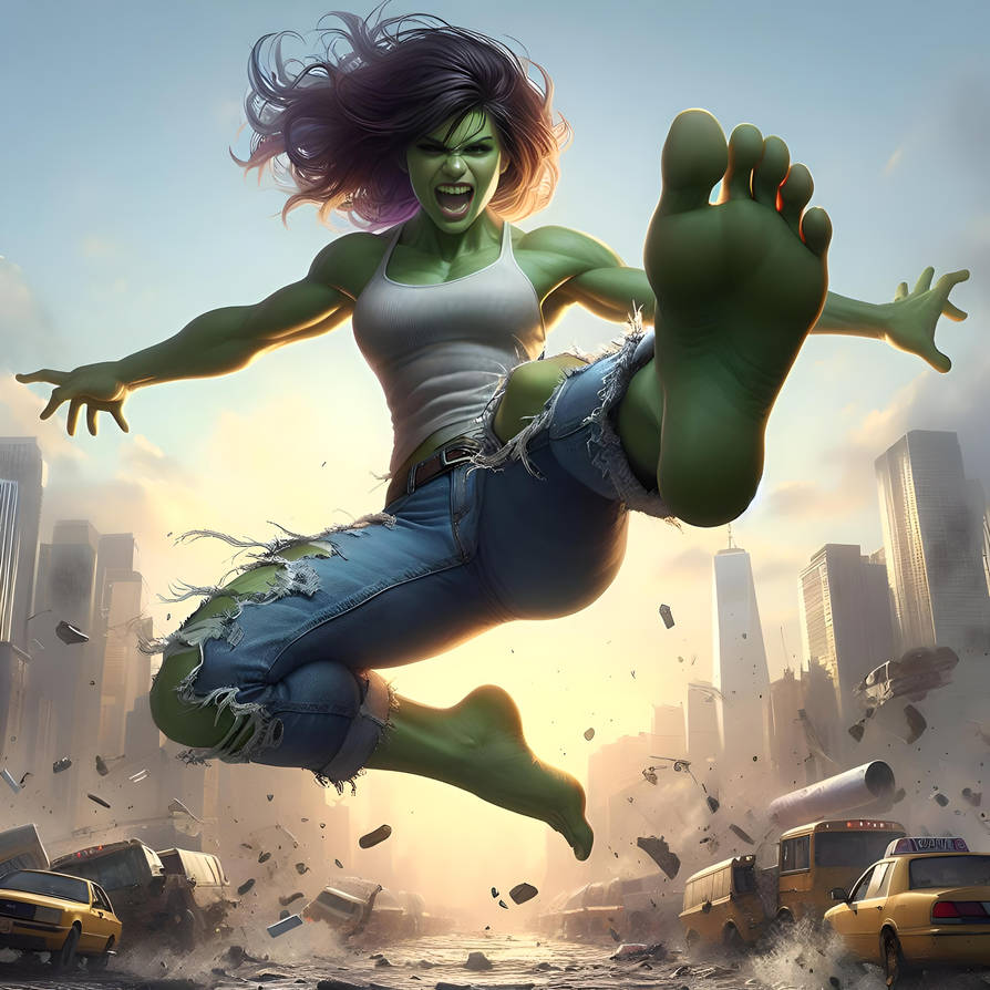 She Hulk Feet By Dalbrad On DeviantArt she-hulk-feet-by-dalbrad-on-deviantart