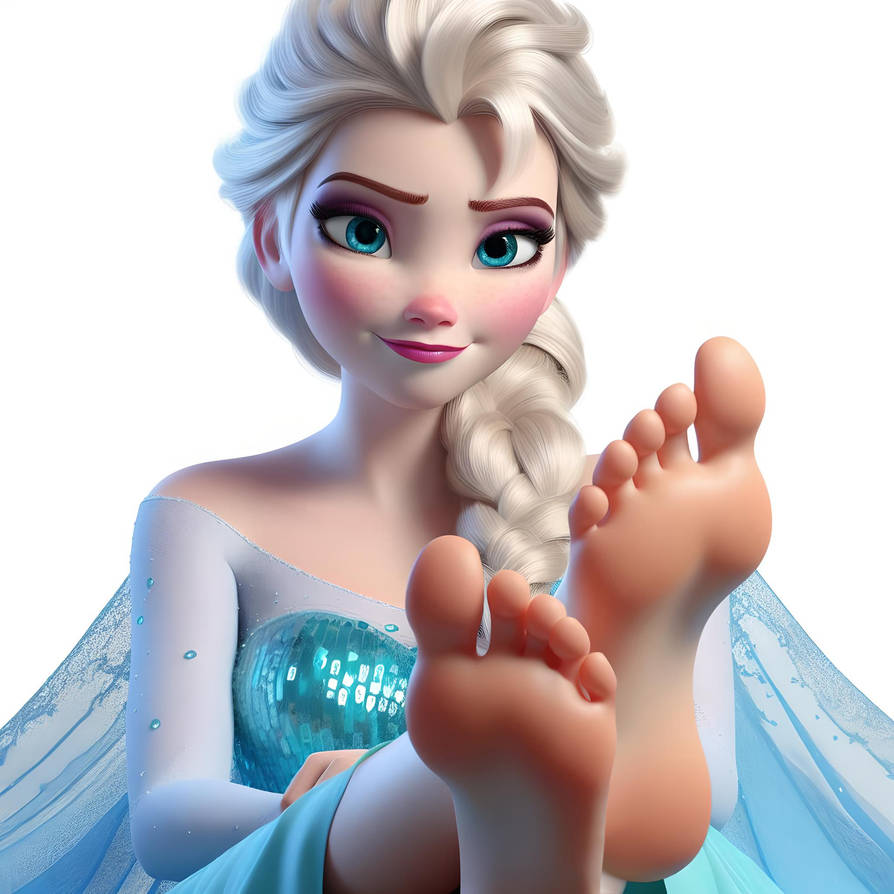 Elsa Struts Elsa foot model by Dalbrad on DeviantArt