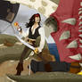 Jack Sparrow vs Kraken