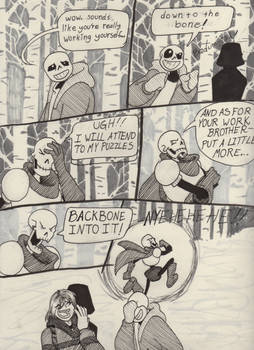 Into the Underground- Snowdin pg10