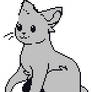 Pixel cat