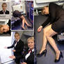 A flight attendant been gassed on her seat-08