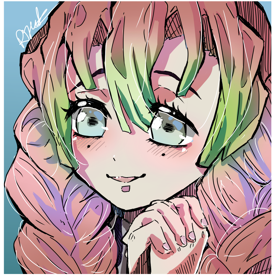 Mitsuri by kimetsunokanae on DeviantArt