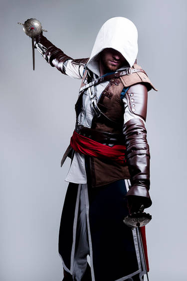 Assassins Creed IV Black Flag Cosplay Edward James Kenway Costume