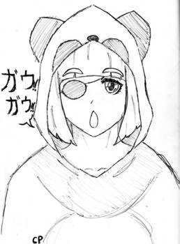 OC: Unnamed panda girl