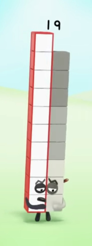 Nineteen From Numberblocks By KonataIzumiArt On DeviantArt nineteen-from-numberblocks-by-konataizumiart-on-deviantart