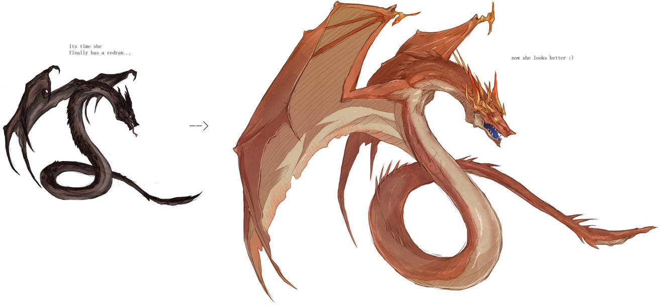 Wyrm redraw by Aviatre on DeviantArt