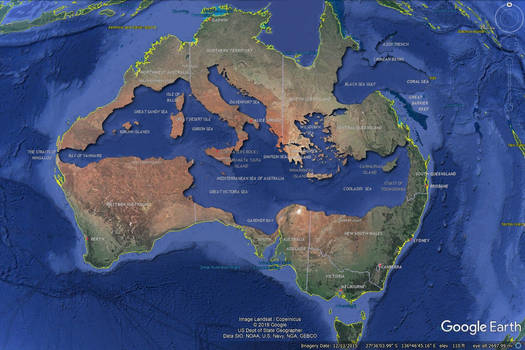 Mediterranean Sea of Australia