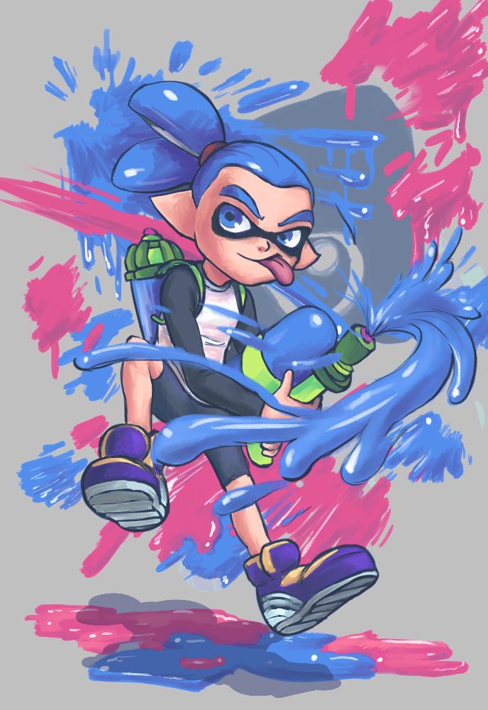 Splatoon Figure Deviantart Splatoon! by Artsenseiofdreams on DeviantArt