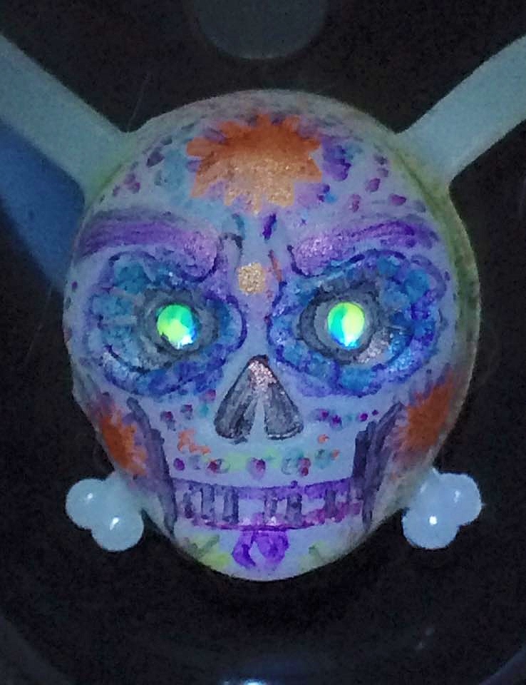 Sugar Skull bike light