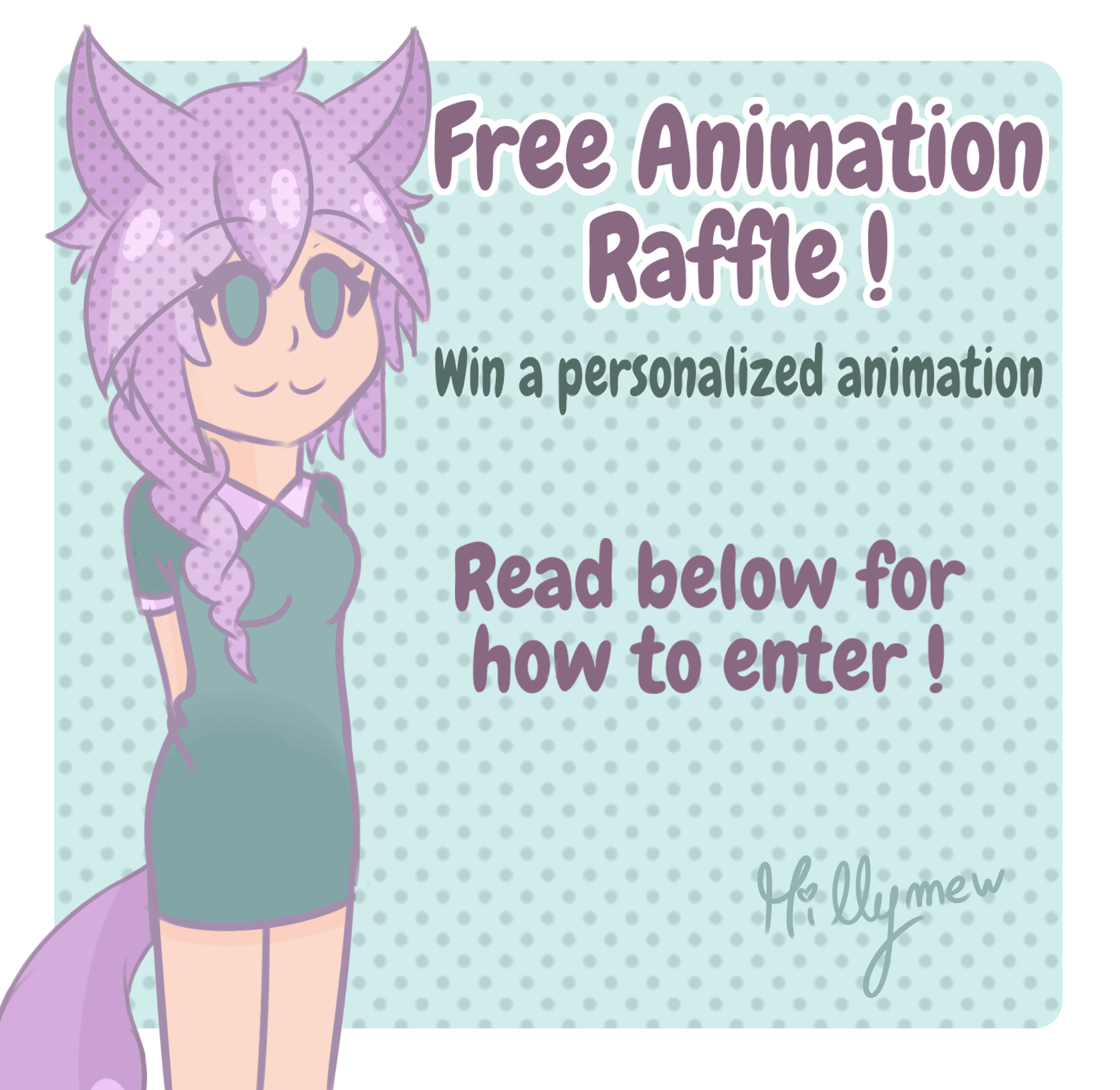Redraw Raffle Gif FREE RAFFLE (CLOSED) by Millymew on DeviantArt