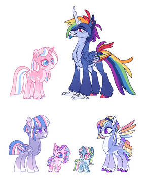 (Royalverse) Cloudsdale Royal Family