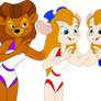Girls from The Disney Afternoon