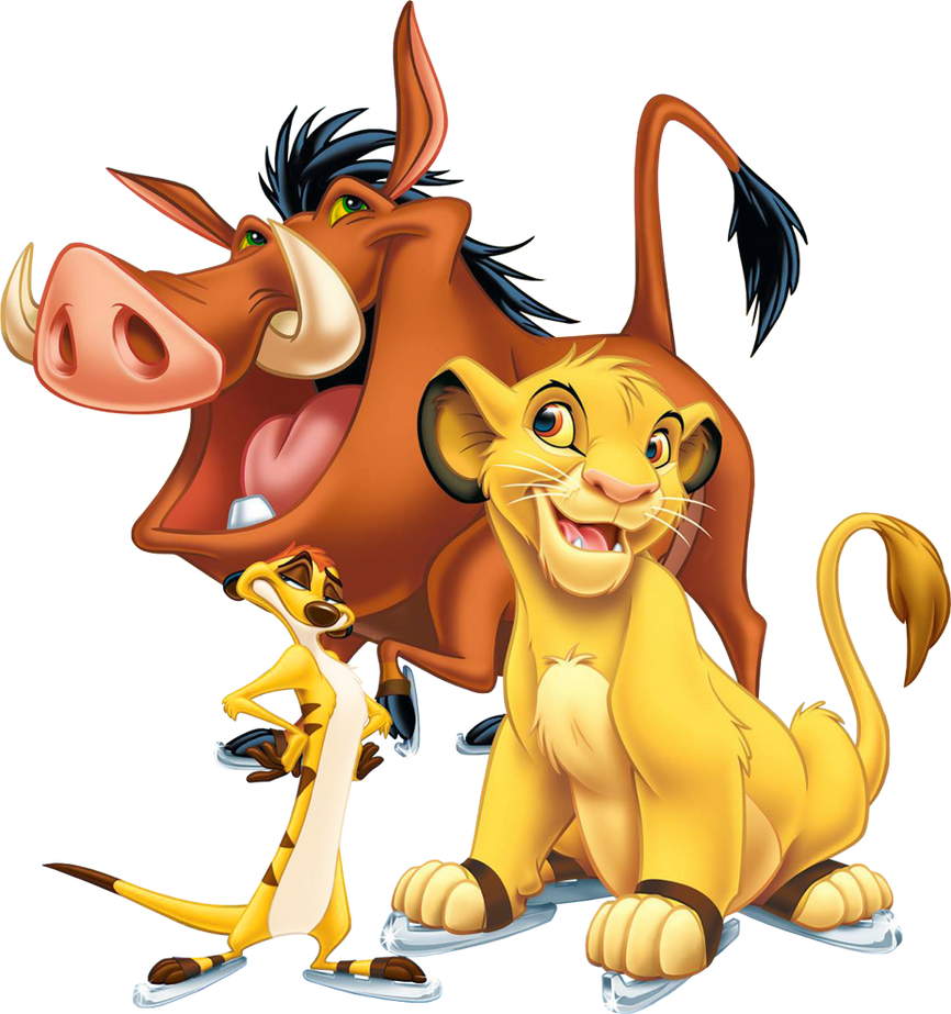Simba, Timon and Pumbaa by Keanny on DeviantArt