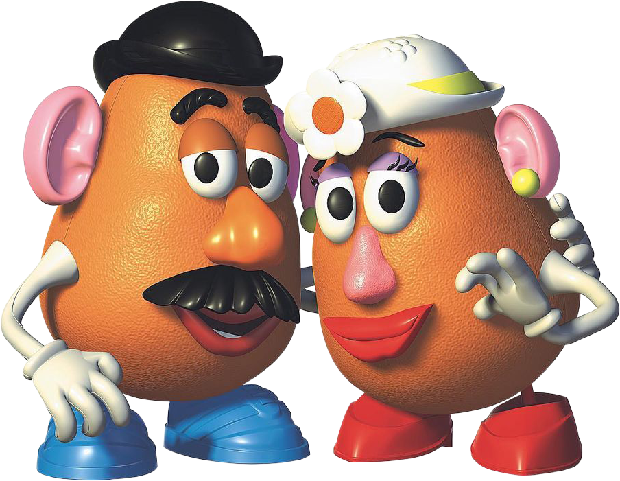 Mr and Mrs. Potato Head by Keanny on DeviantArt