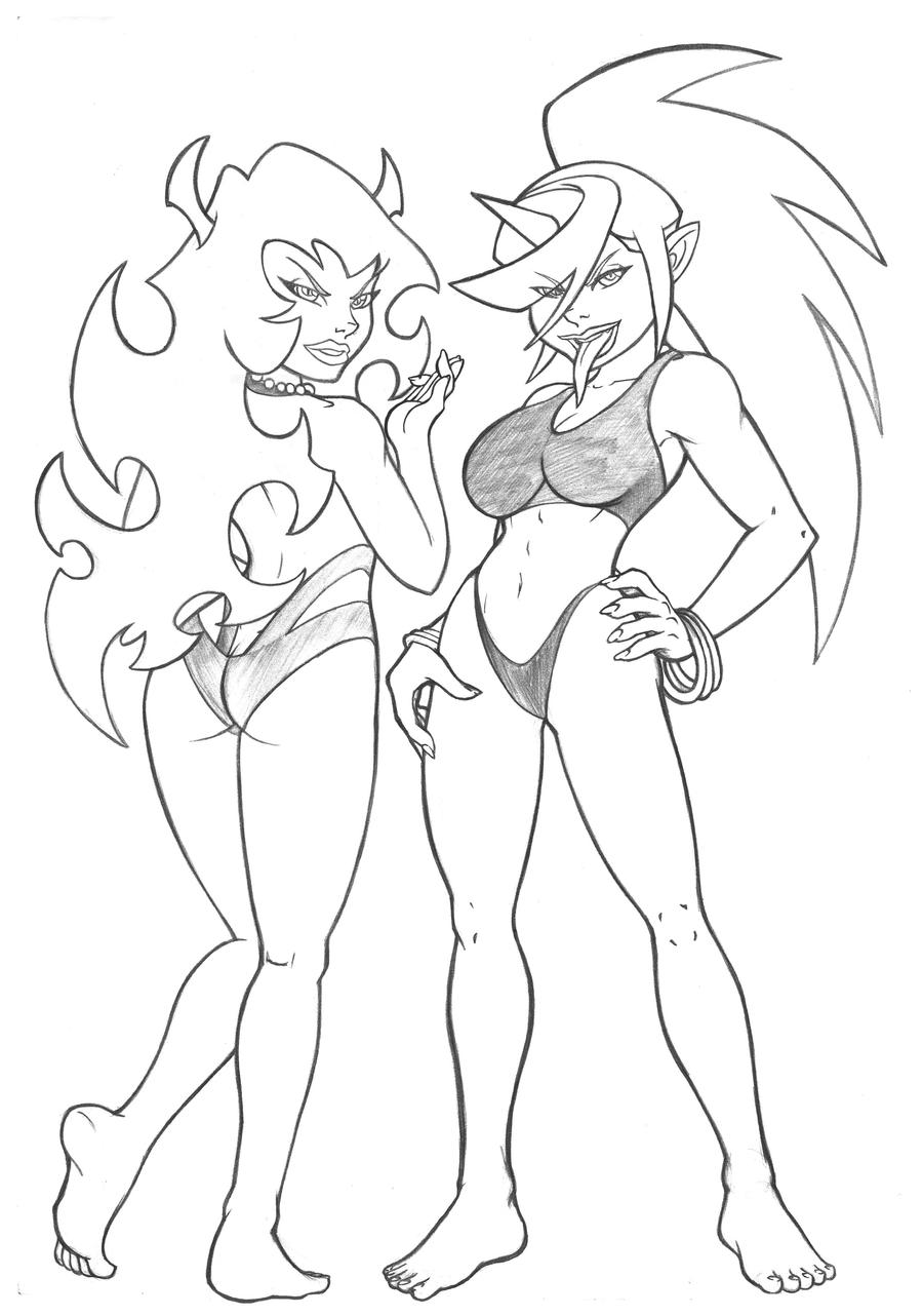 Scanty and Kneesocks