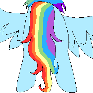 Rainbow Dash Butt