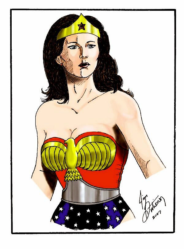 Lynda Carter as WONDER WOMAN