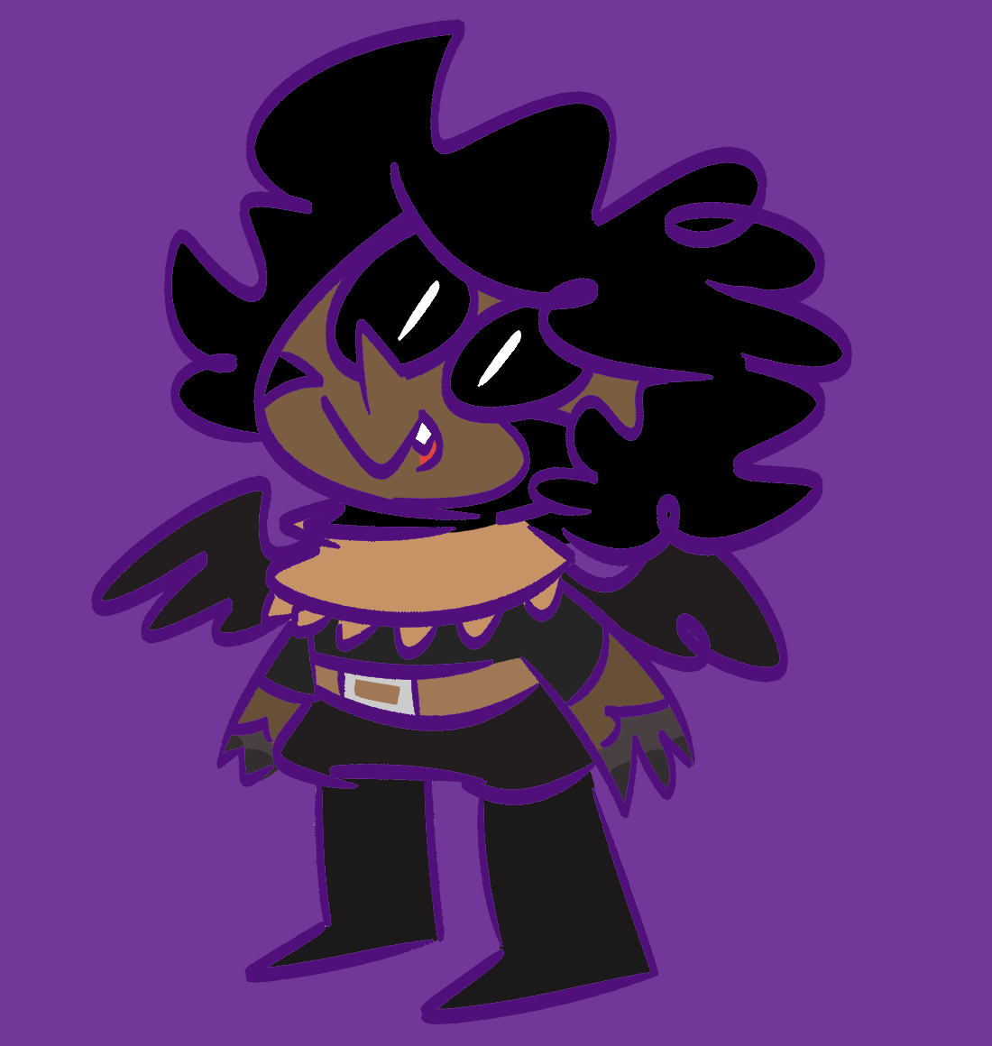 Raven Smiling by sleepybiker on DeviantArt