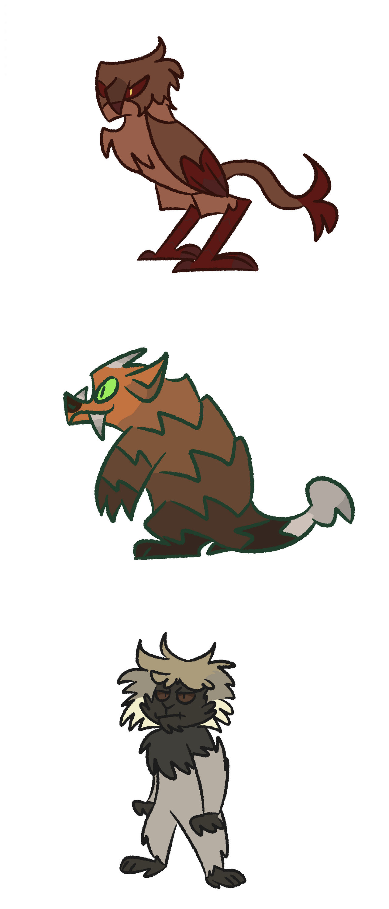 More Cryptids! by sleepybiker on DeviantArt